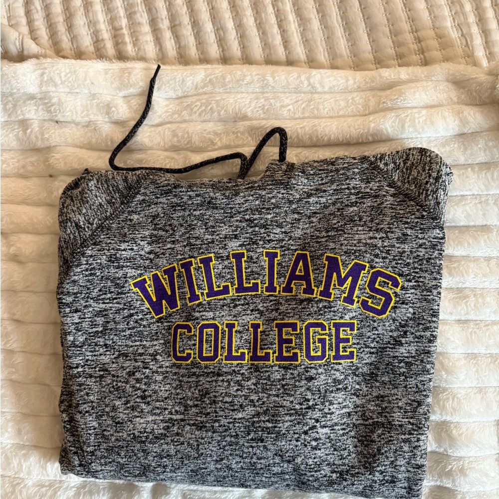 Williams College Black and Gray Hoodie